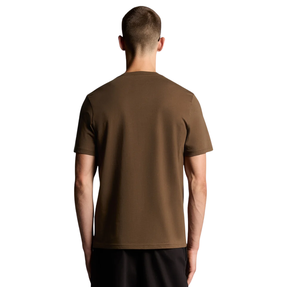 Lyle & Scott Plain T-Shirt - Bottle Brown