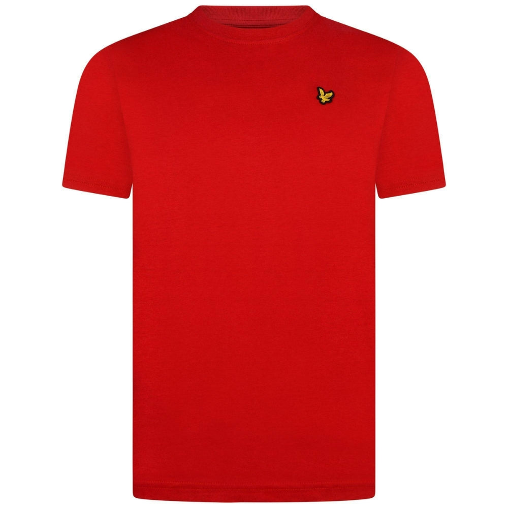 L&S Plain T-Shirt - Gala Red