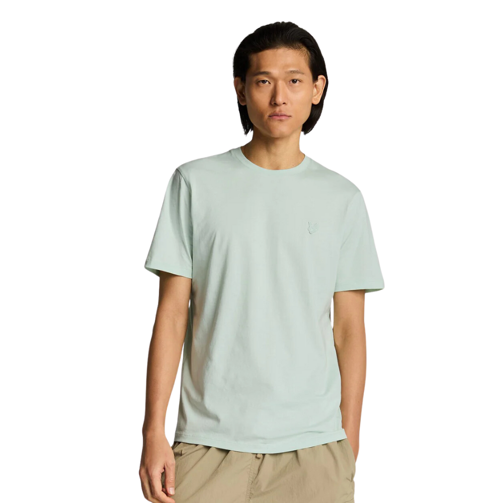 L&S Superfine T-Shirt - Pale Aqua