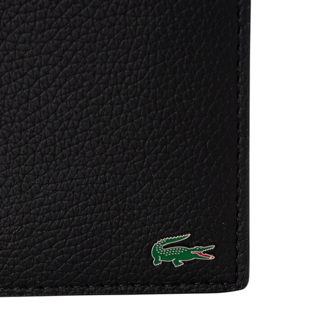 Lacoste Billfold Coin Wallet - Black