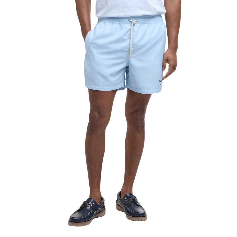Barbour Staple Logo 5' Swim Short - Ocean Sky