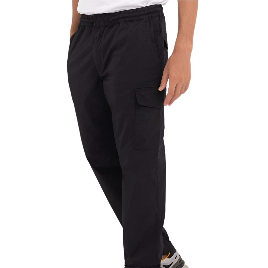 Elastic Waist Tapered Cargo Pant