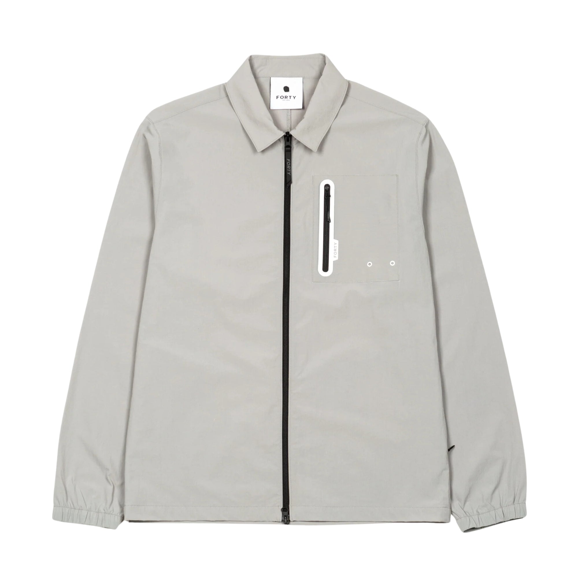 Mirra Tech Overshirt - Light Grey