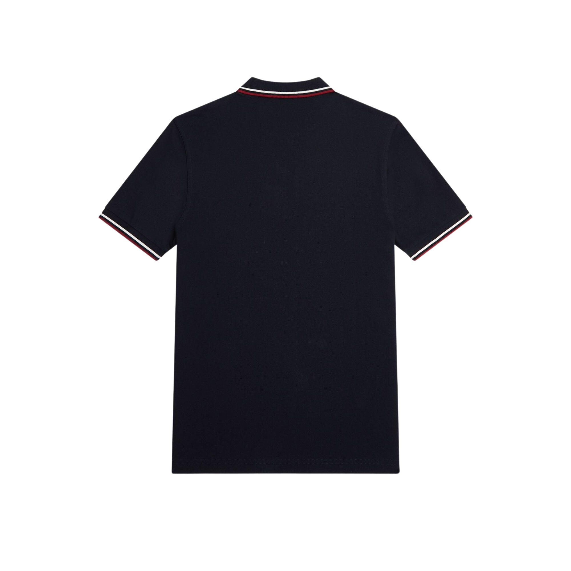 Fred Perry M3600 Twin Tipped Polo - Navy/White/Red