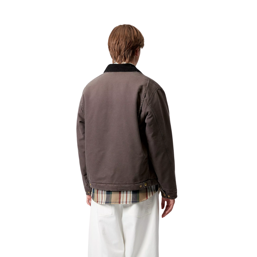 Carhartt WIP OG Detroit Jacket 'Dearborn' Canvas - Tobacco/Black