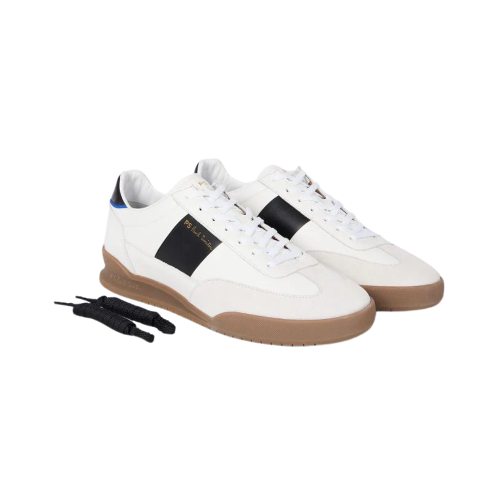 Paul Smith Dover Shoe - White/Black Panel