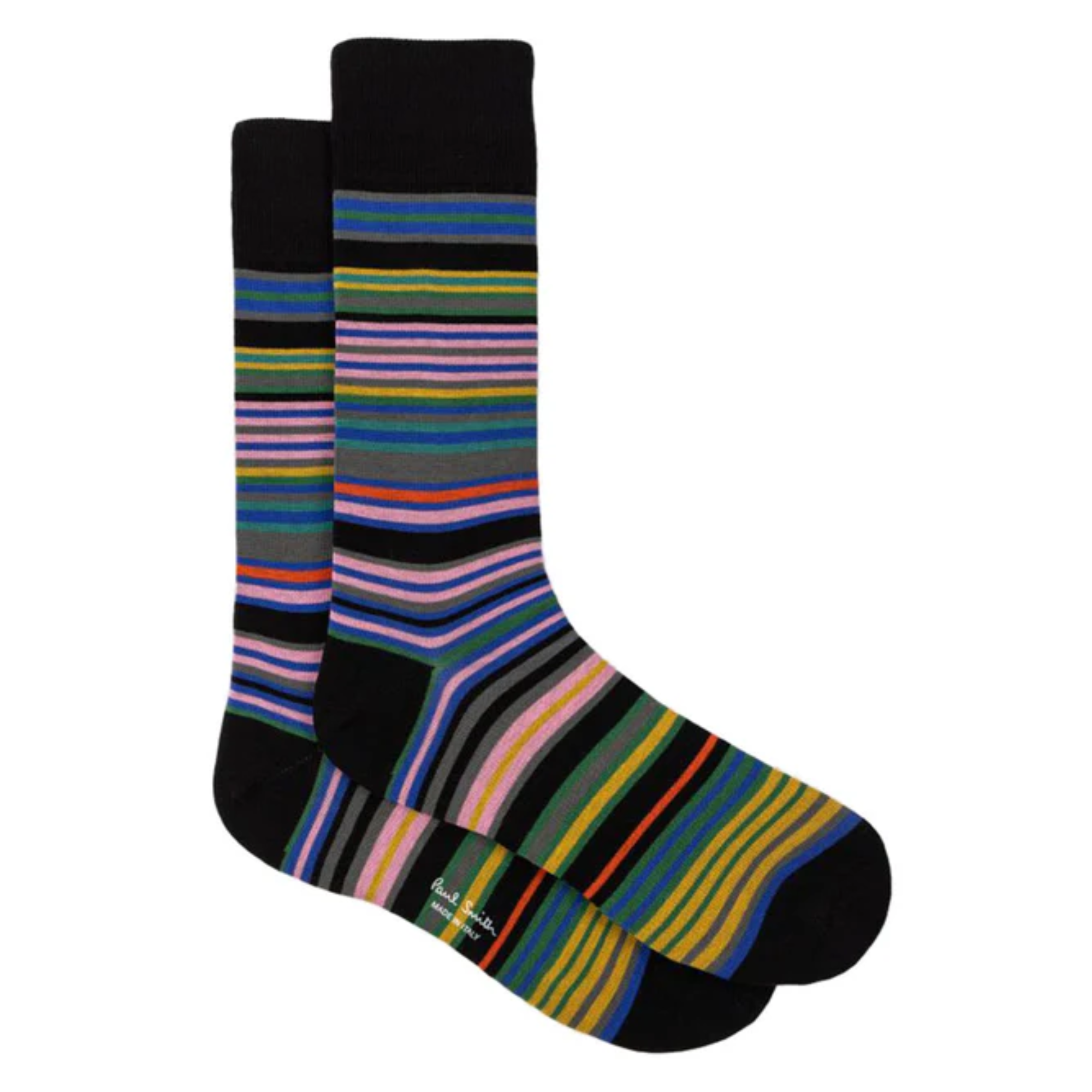 PS Hawkins Stripe Socks - Black