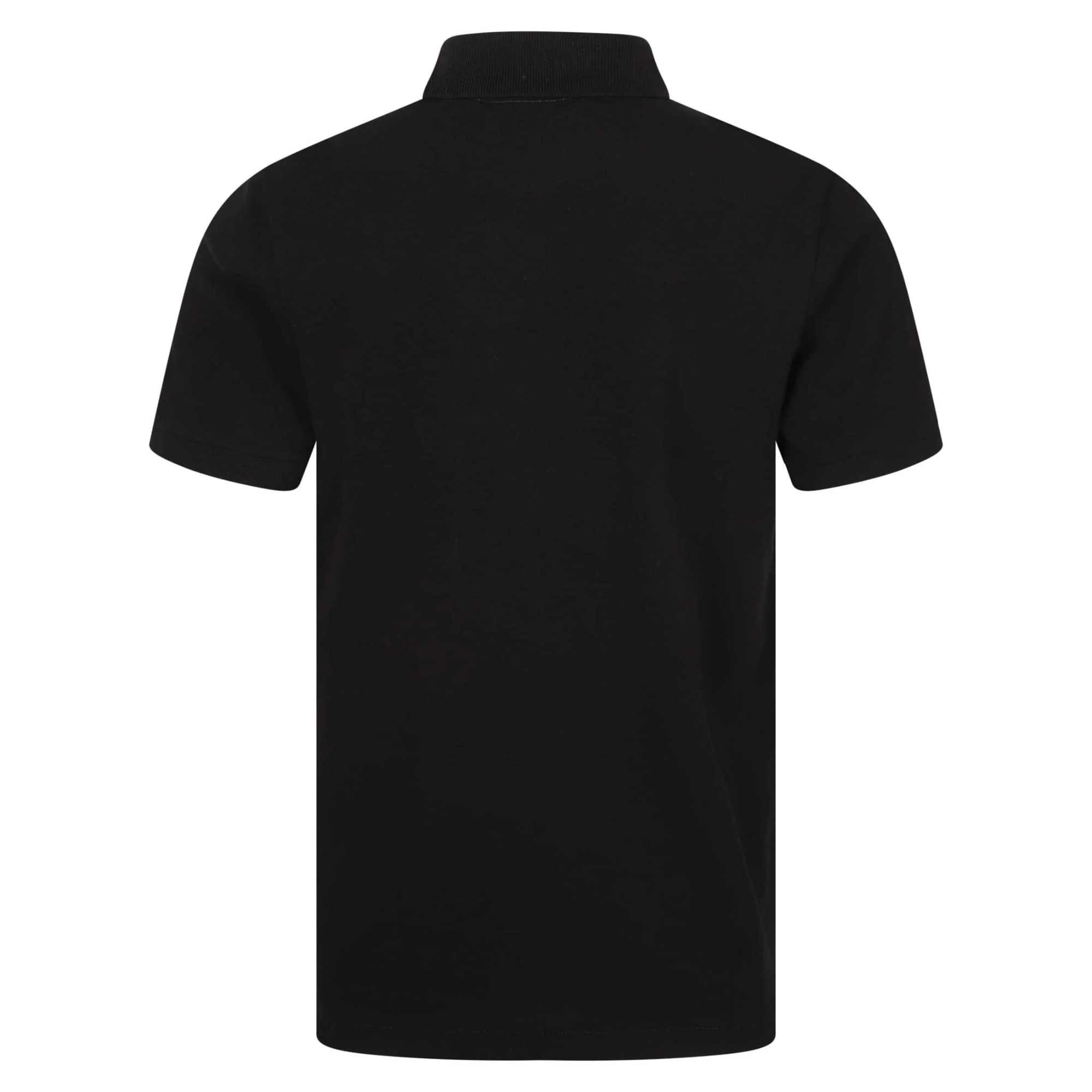 Paul Smith Reg Fit SS Polo Shirt Zebra - Black