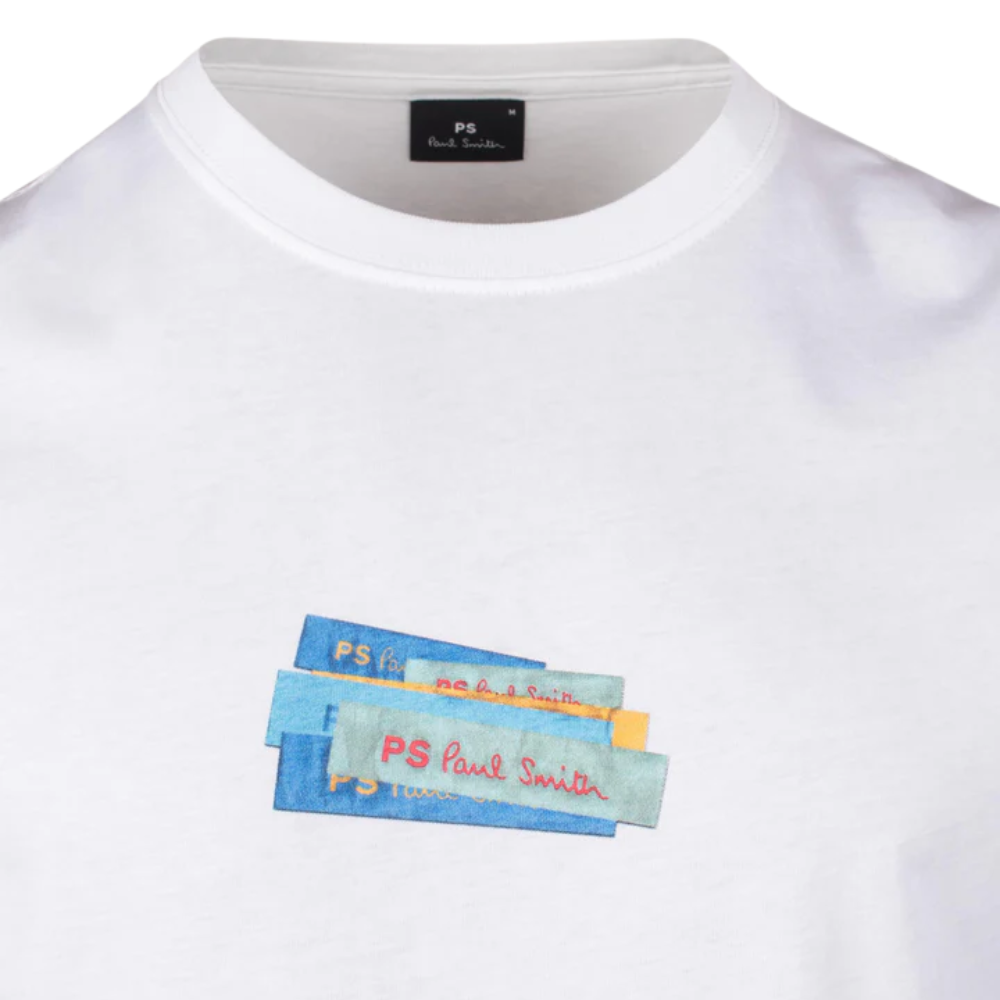 Paul Smith Reg Fit SS T-Shirt PS Paul Smith - White