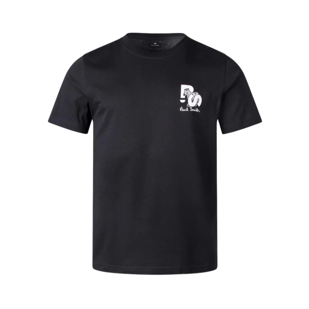 PS Reg Fit SS T-Shirt PS Zebra - Black