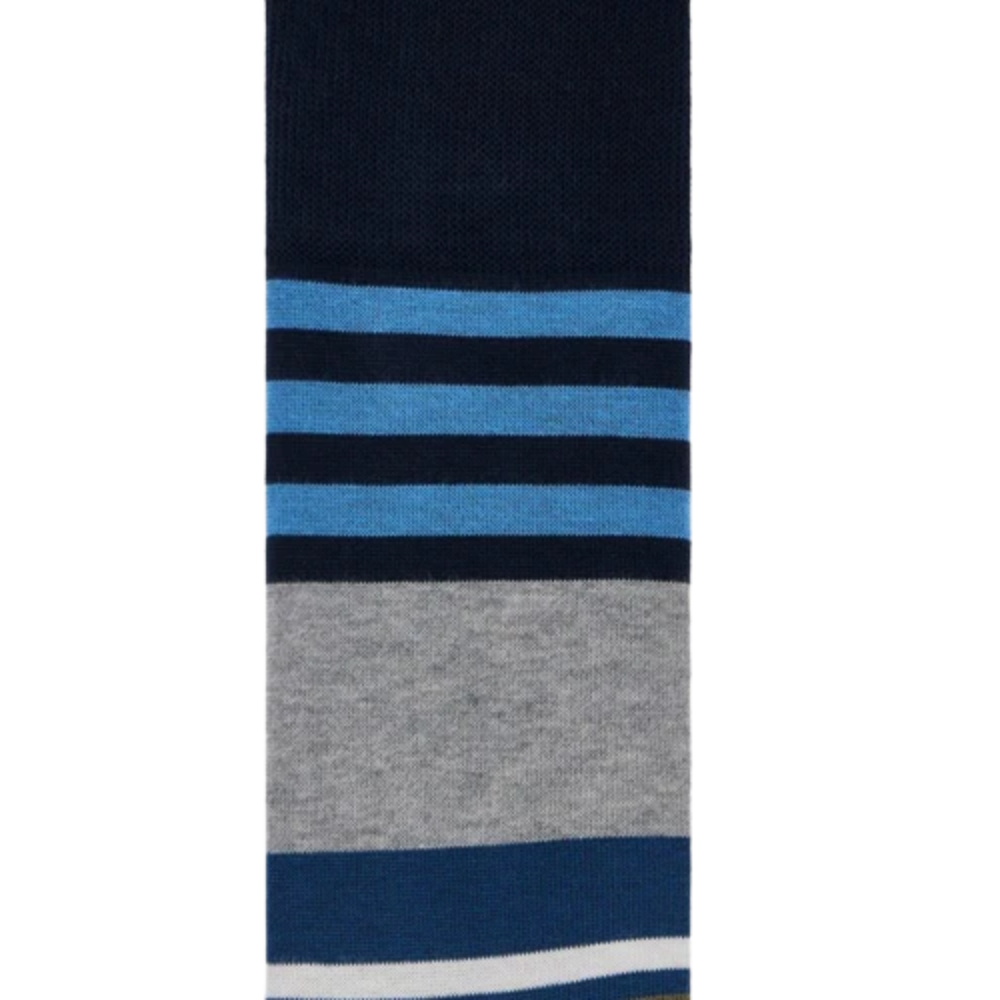 Paul Smith Socks Leon Stripe - Navy