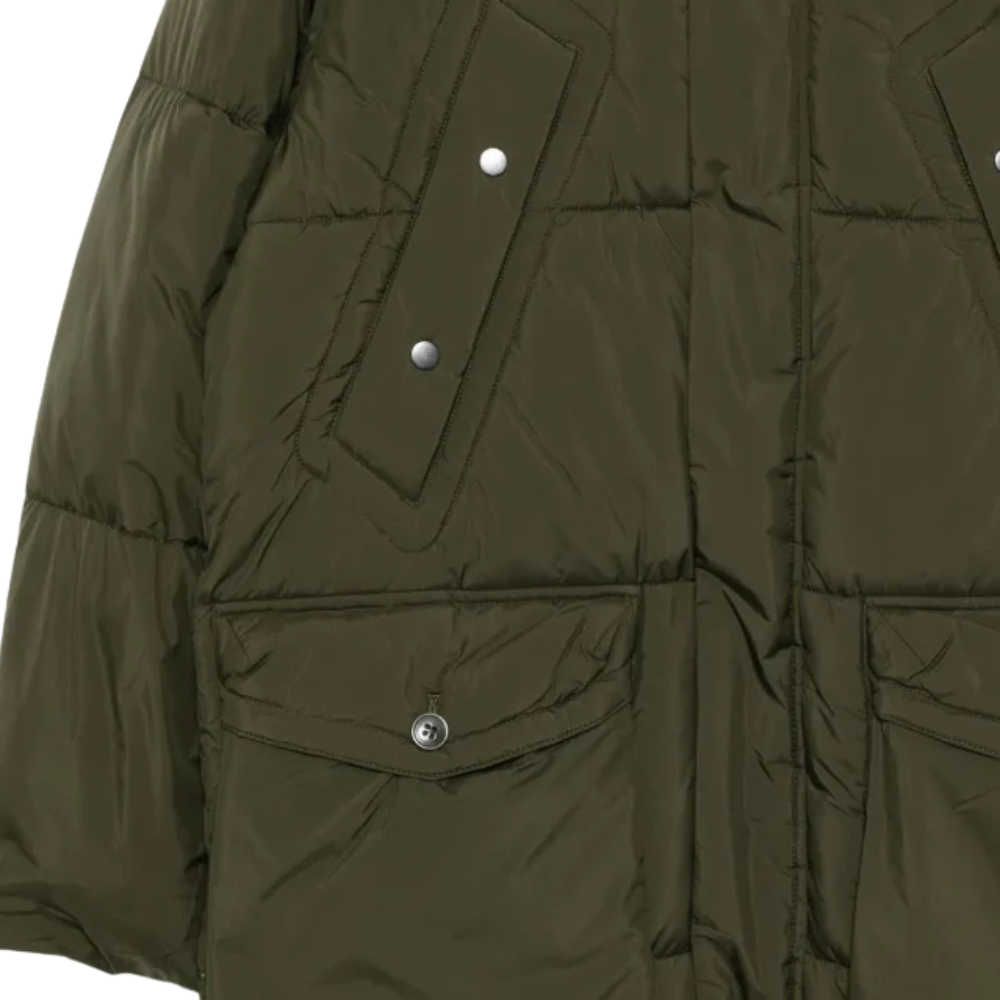 Paul Smith Fibre Down Parka - Dark Green