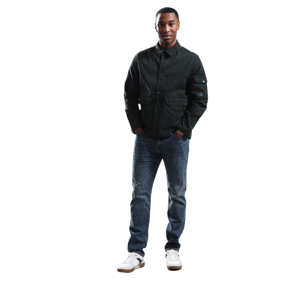 Paul Smith Mens Casual Shirt Jacket - Bottle Green