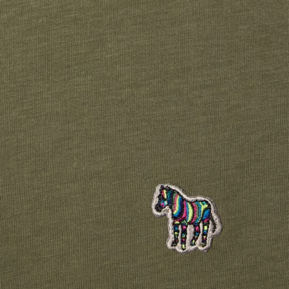 Paul Smith Reg Fit SS Zebra Badge T-Shirt - Green