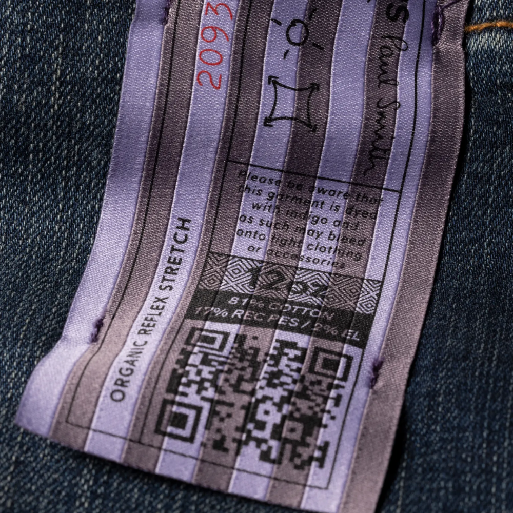 Paul Smith Tapered Fit Antique Wash Jeans