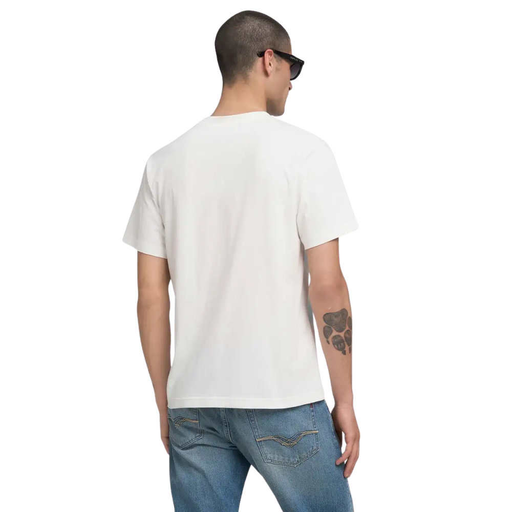 Replay Denim Goods Diamond Tee - Natural White