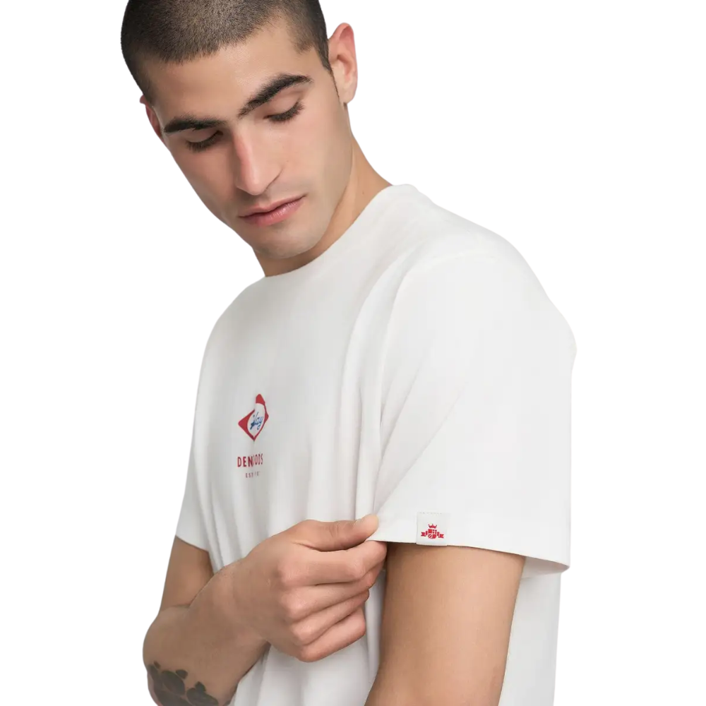 Replay Denim Goods Diamond Tee - Natural White