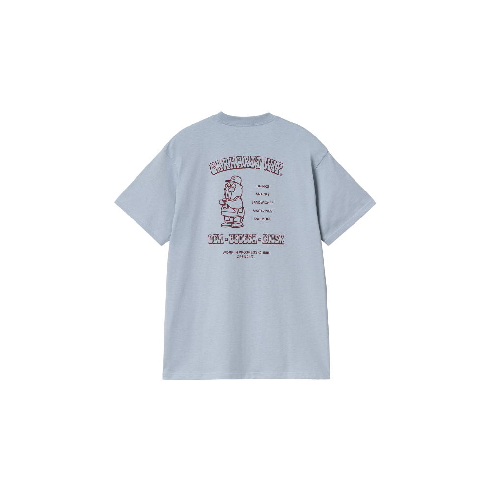 Carhartt WIP S/S Sandwich T-Shirt - Blue Fog