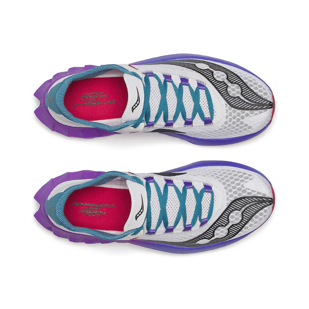 Saucony Men's Endorphin Pro 4 Galaxy - White/Shadow