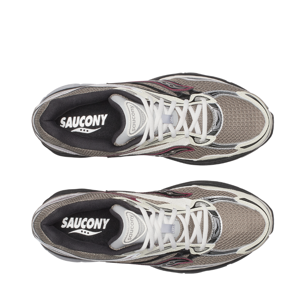 Saucony Progrid Omni 9 - Tan/Maroon