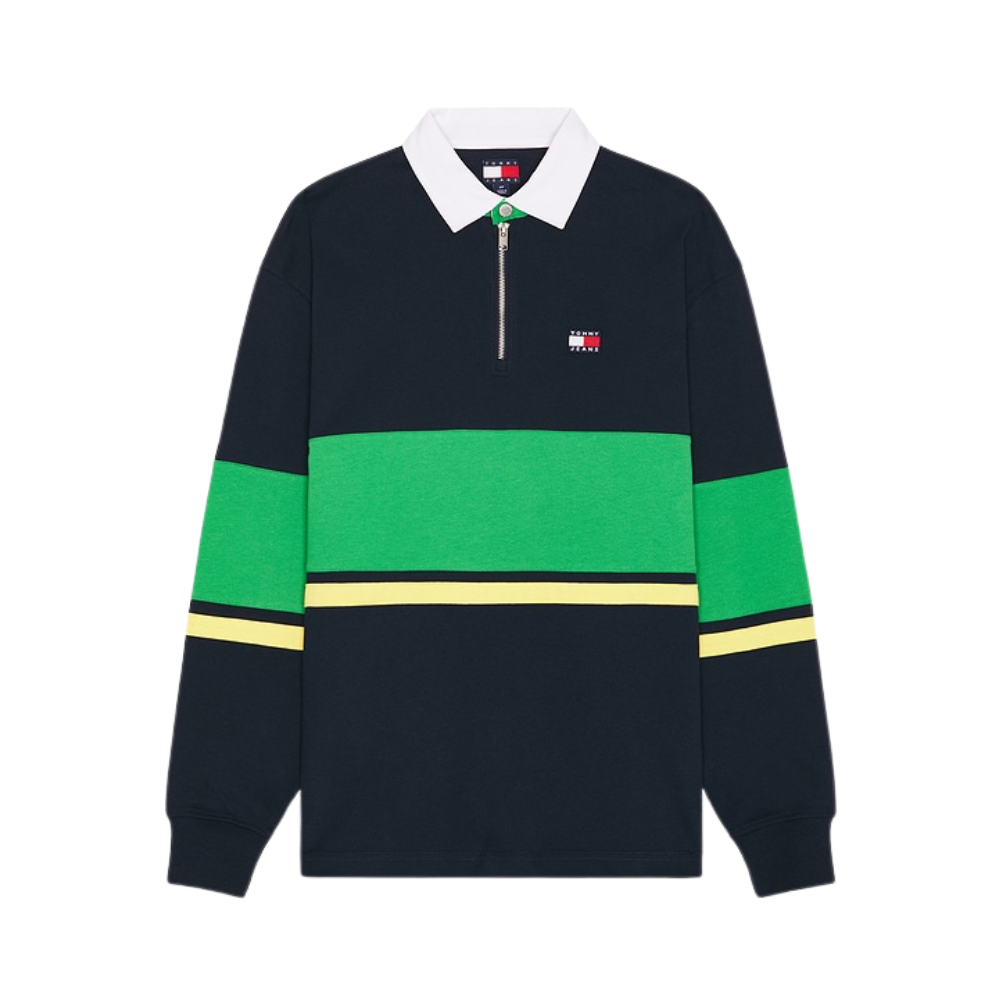 TJM RLX Colour-Block Rugby - Dark Night Navy