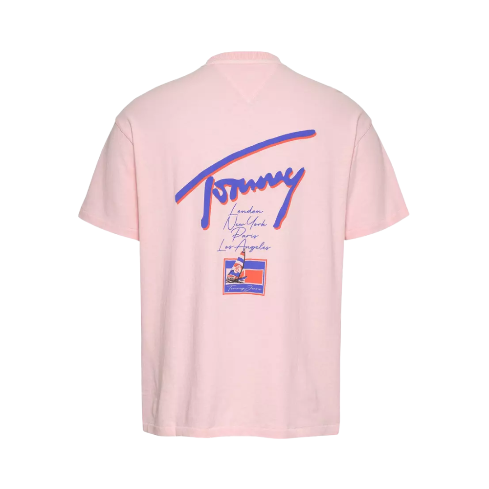 TJM RLX Faded Graphic Tee - Precious Pink