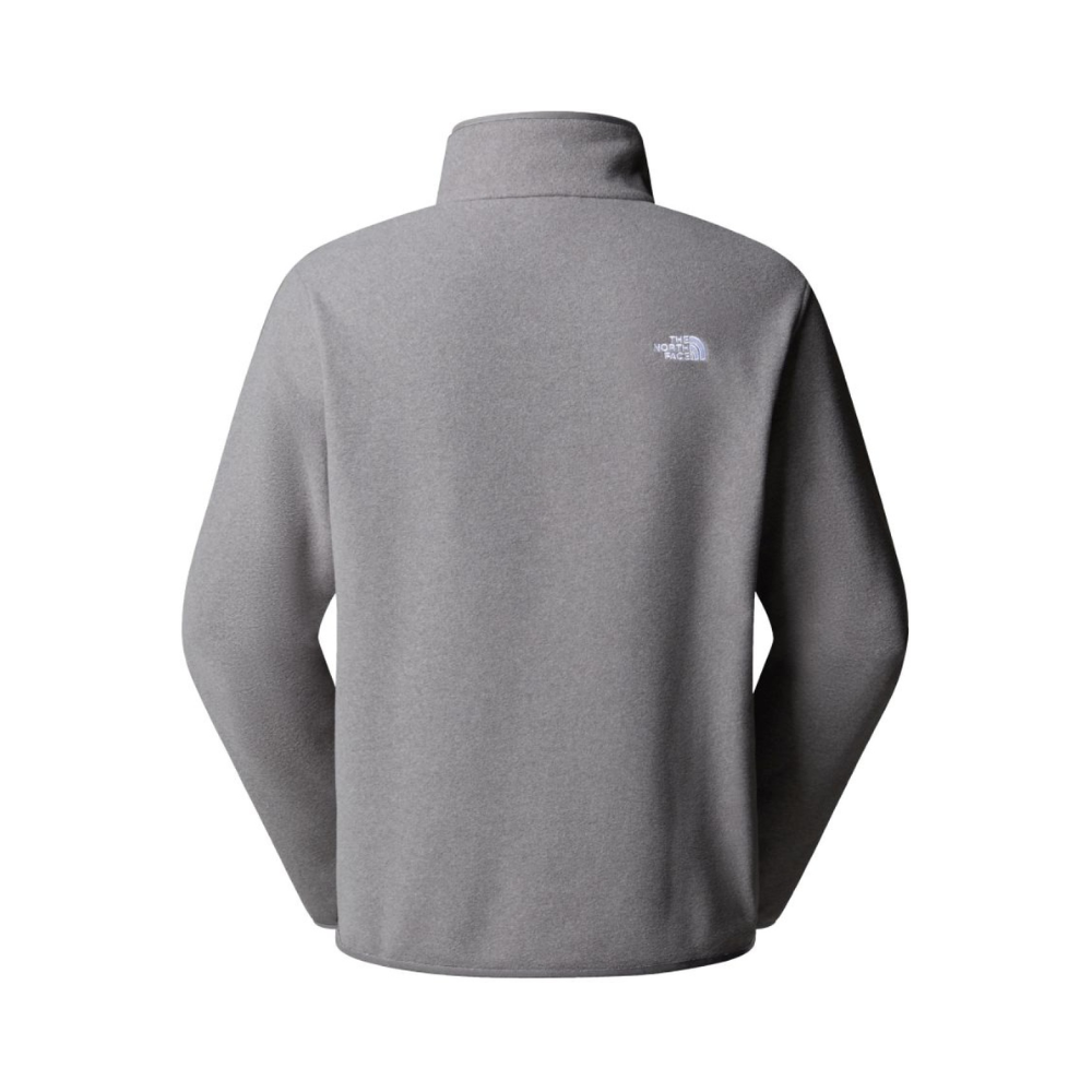 The North Face M Glacier Fleece 1/4 Zip - Mid Grey Heather