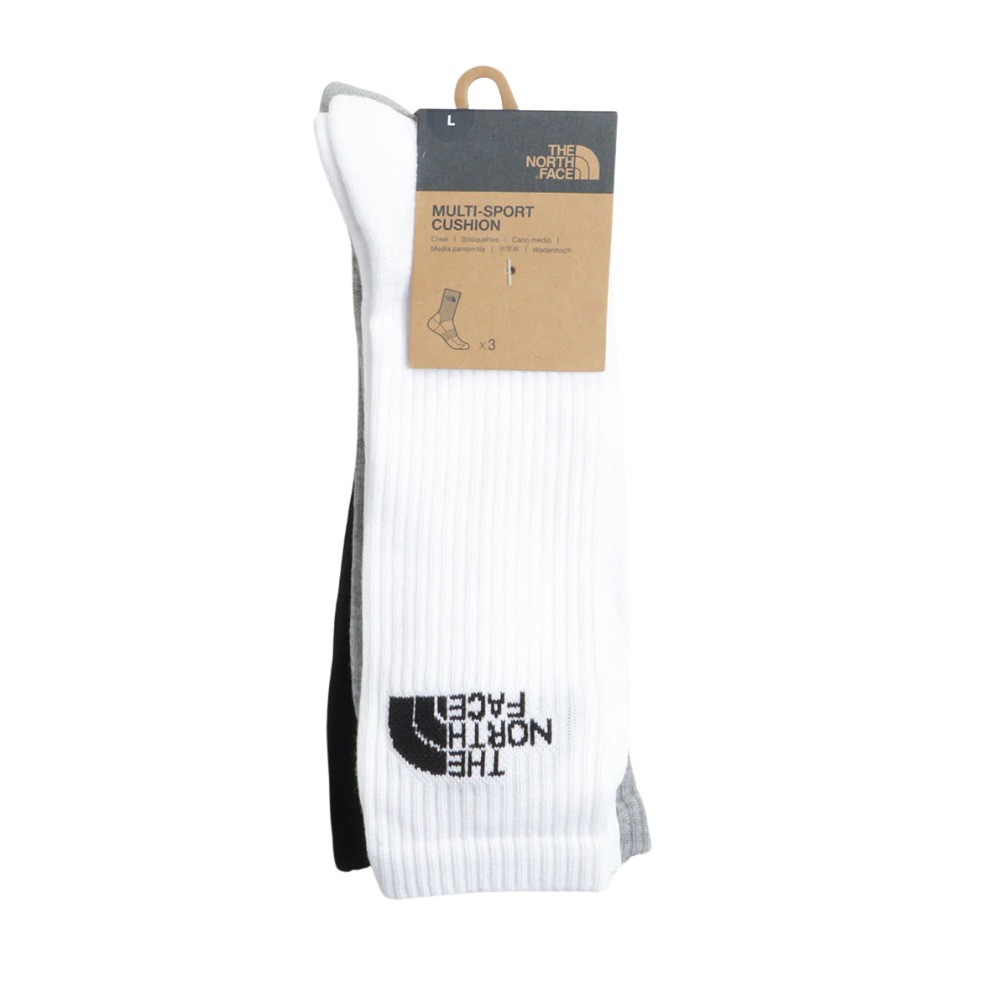 The North Face Multi Sport Cush Crew Sock 3 Pack