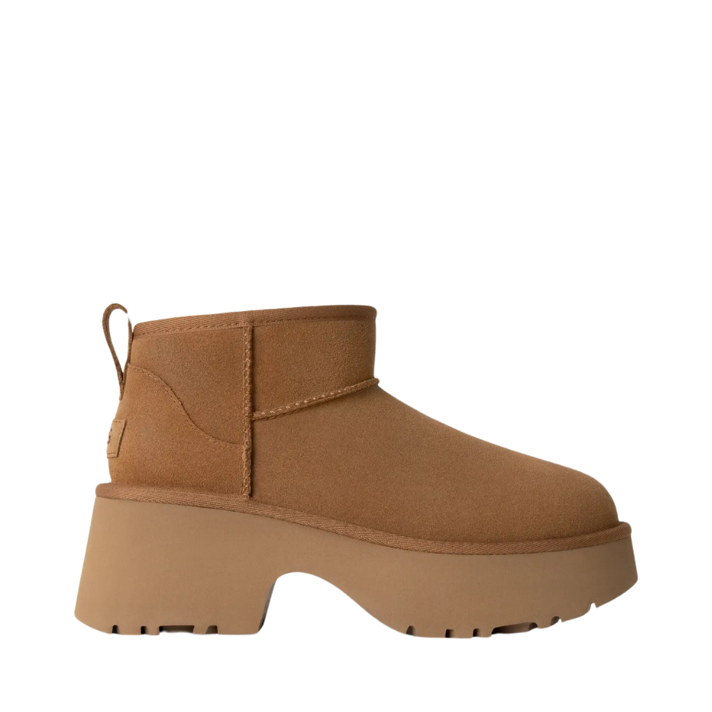 UGG W Classic Ultra Mini New Heights - Chestnut
