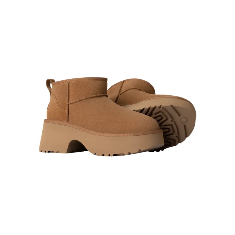 UGG W Classic Ultra Mini New Heights - Chestnut