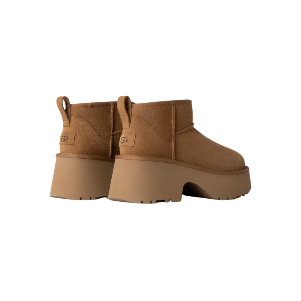 UGG W Classic Ultra Mini New Heights - Chestnut