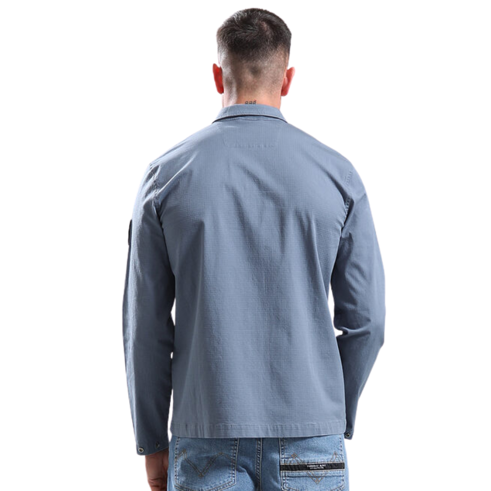 Marshall Artist Vena Overshirt - Airforce Blue