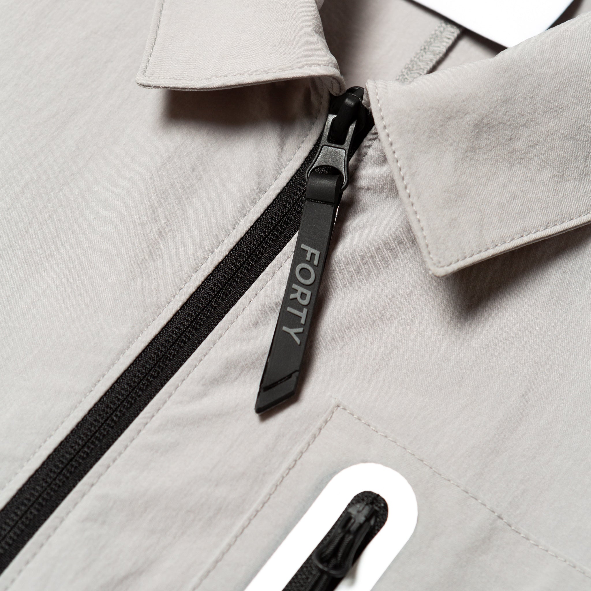 Mirra Tech Overshirt - Light Grey