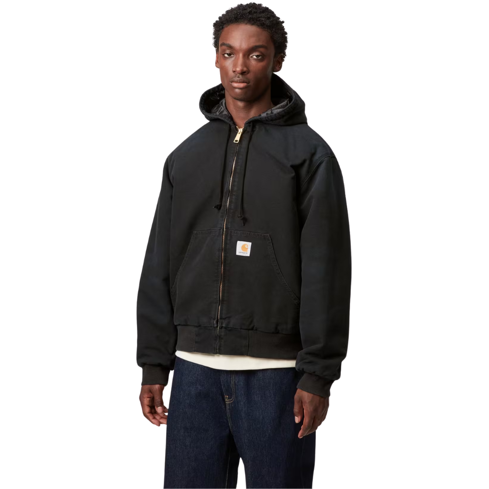 Carhartt WIP OG Active Jacket Winter 'Dearborn' Canvas - Black