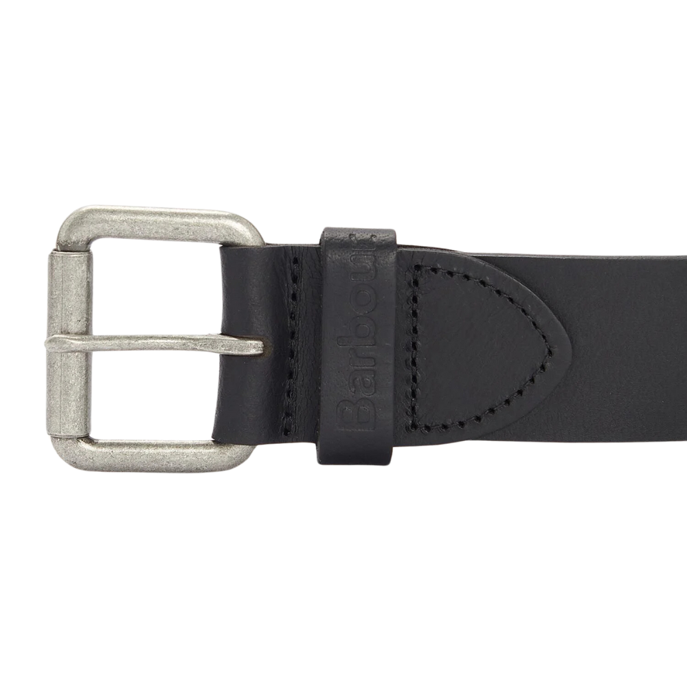 Barbour Allanton Leather Belt - Black