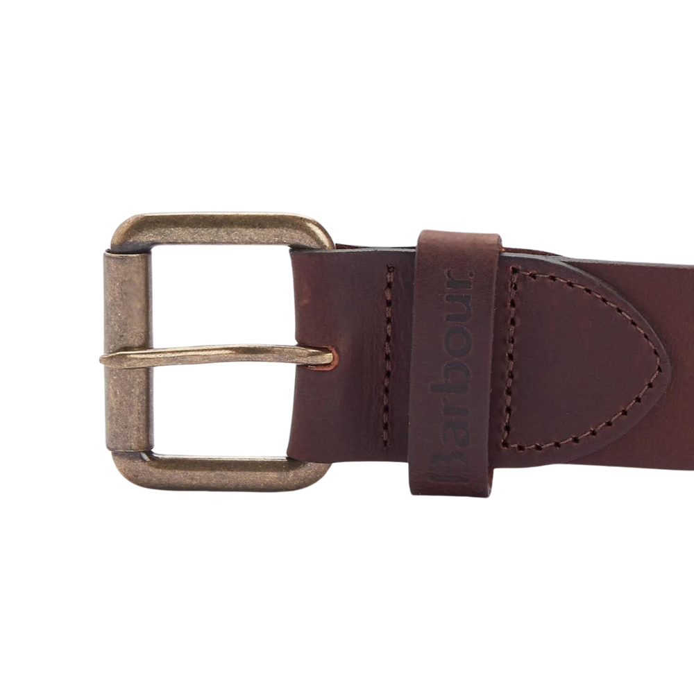 Barbour Allanton Leather Belt - Brown