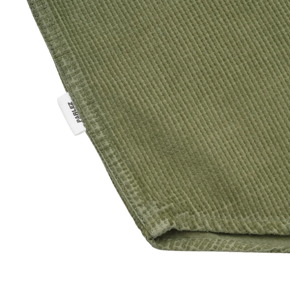 Ayr Cord Shirt - Olive Green