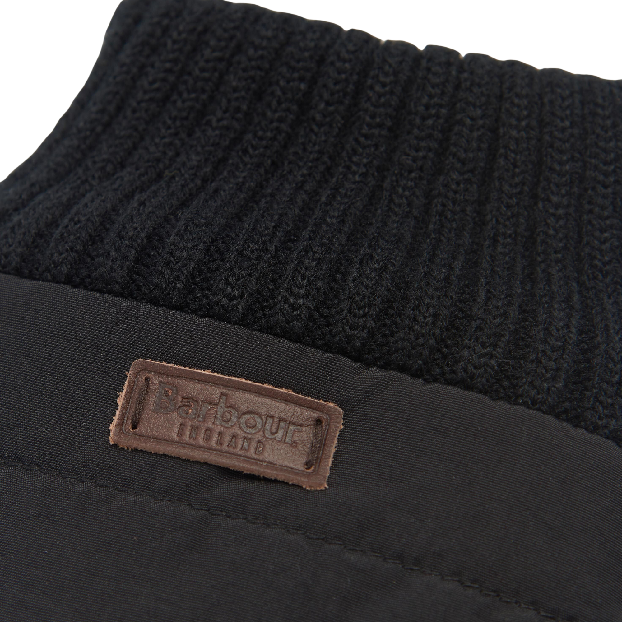 Barbour Banff Quilted Gloves - Black