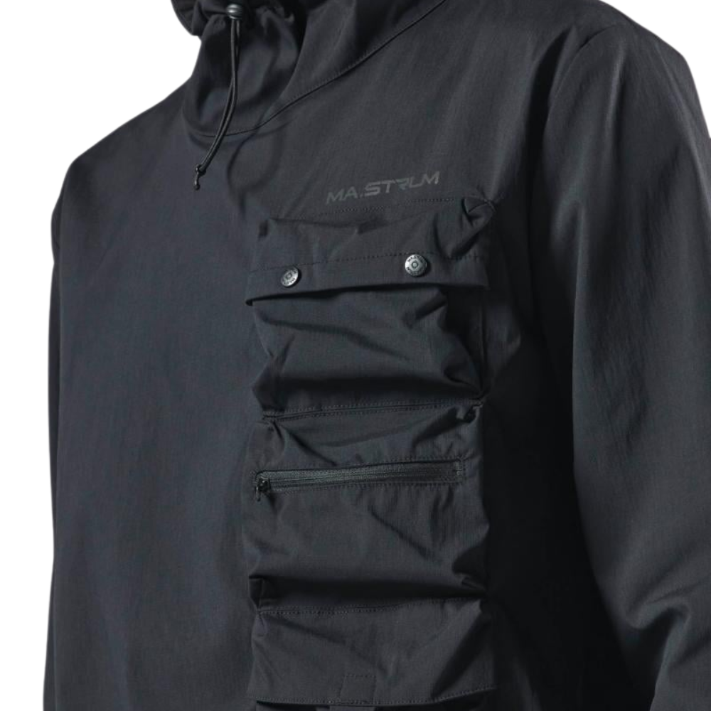 Batten Smock Jacket - Jet Black