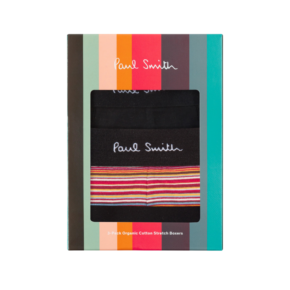 Paul Smith 3PK Trunk - Black Signature