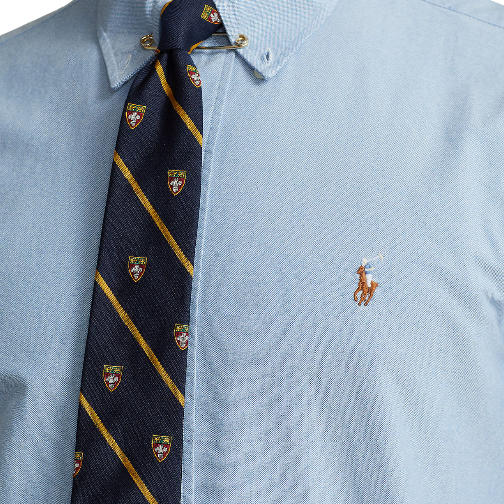 Ralph Lauren Custom Fit Oxford LS Shirt - Blue