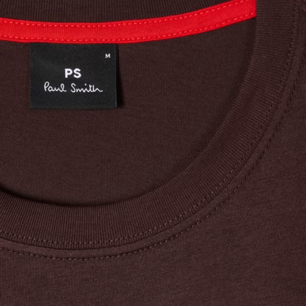 Paul Smith Reg Fit SS T-Shirt Zebra - Red