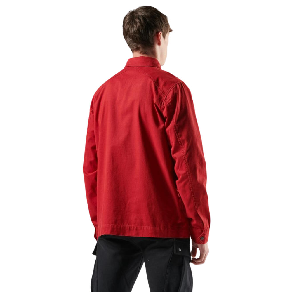 Cadet Overshirt - Carmine Red
