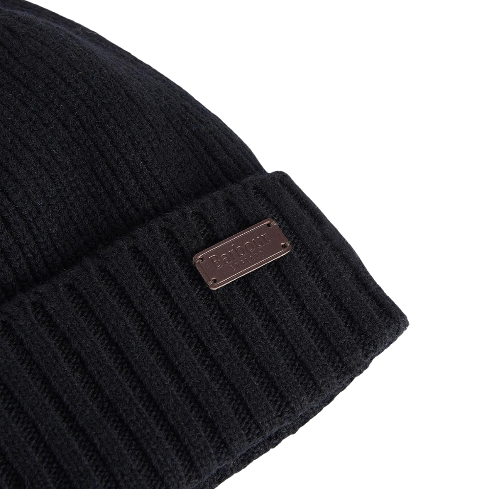 Barbour Carlton Beanie Hat - Black