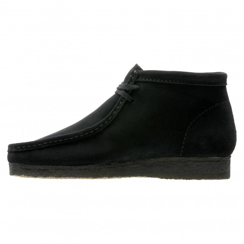 Clarks Originals Wallabee Boot Black Suede