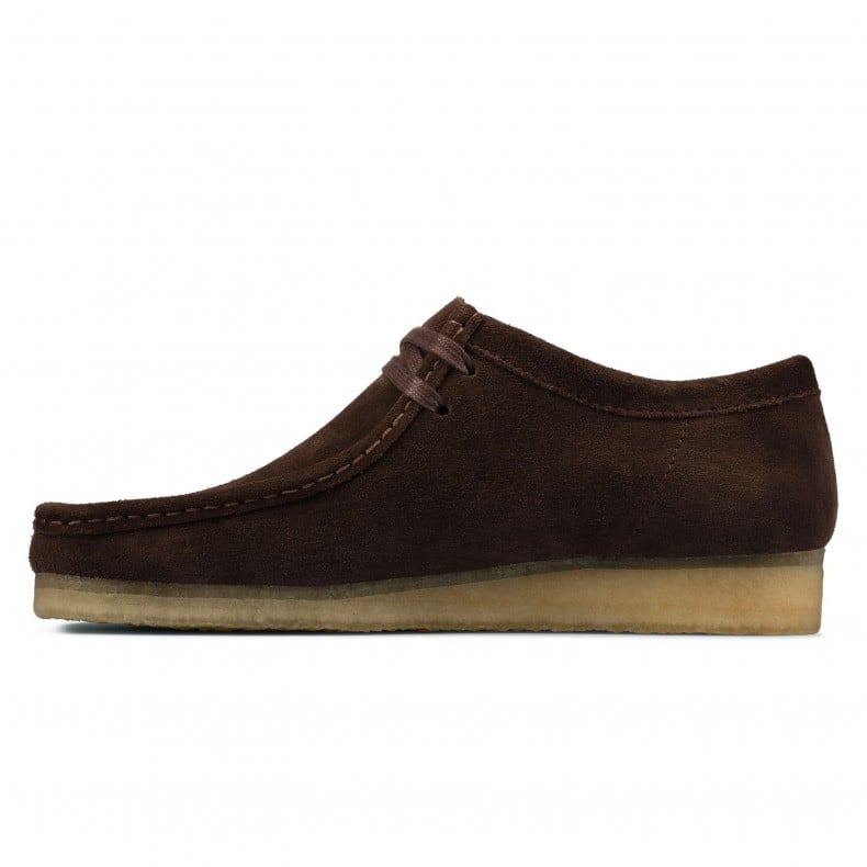 Wallabee Dark Brown Suede