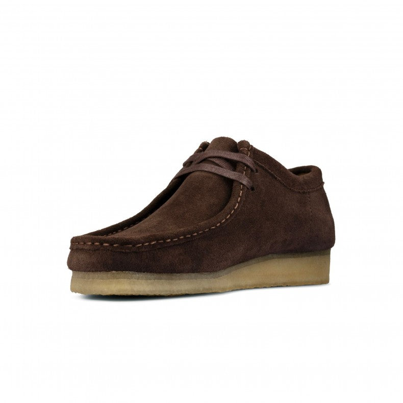 Wallabee Dark Brown Suede