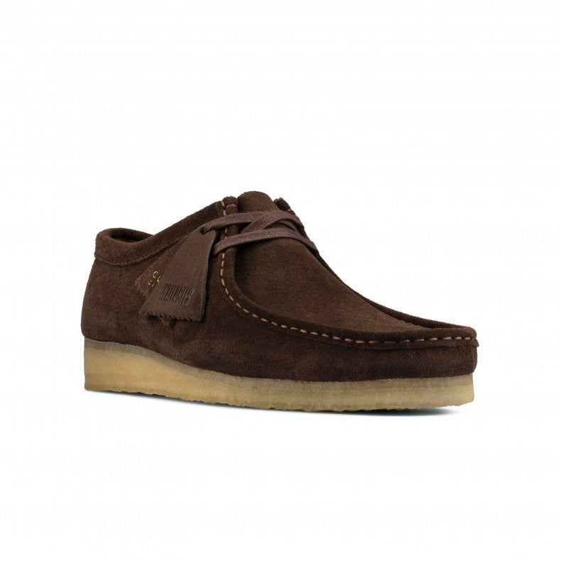 Wallabee Dark Brown Suede