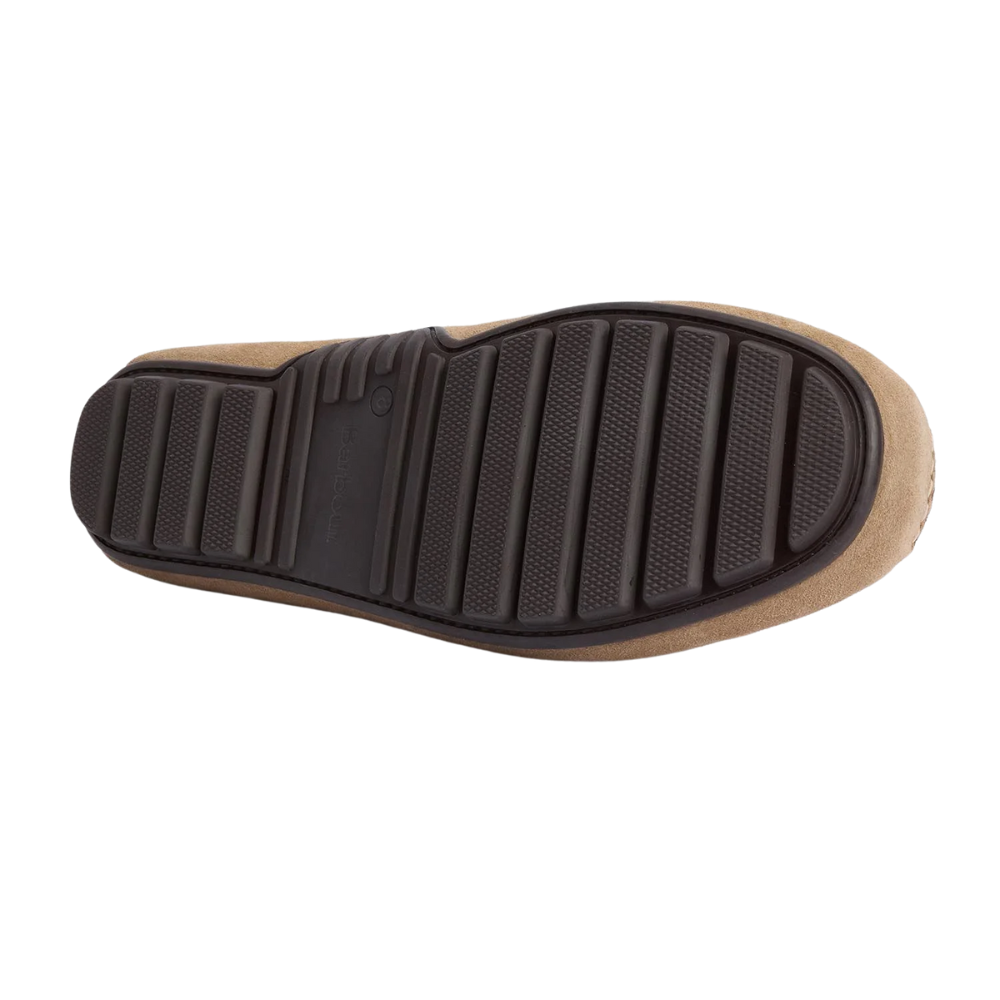 Barbour Courage Driving Shoe - Taupe Suede