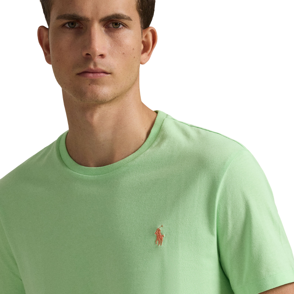 Polo Ralph Lauren Custom Slim Fit Jersey Crewneck T-Shirt - Cruise Lime